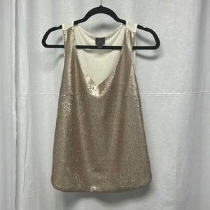 Medium size, sequin Worthington tank top